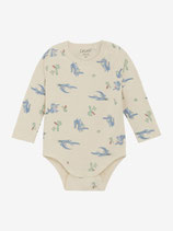 Body Langarm Blau/Muster 330581