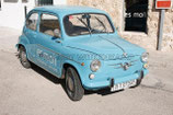 FIAT 600 BLAU