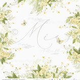 Designpapier Schlüsselblumen – Frühlingserwachen