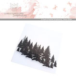 Prägefolder Winterwald