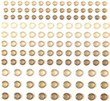 Enamel Dots „Winterbraun“