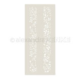 Stencil 'Musterstreifen - Ranken'
