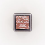 Tsukineko - Delicata Small Ink Pad "Rose Gold" Metallic Stempelkissen