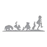 Spellbinders • Stanzschablone Pooh & Friends Silhouette 15,2x6,1cm