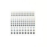 Enamel Dots „Sommerblau“