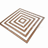 Stanzenset ‚Wellenquadrat innen‘