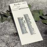 Zusatzset Schriftstanzen Nr.428 / Weihnachtsgruss/ Frohes Fest