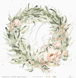 Blätterkranz mit Geissblatt – Herbstpoesie