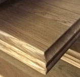 Fensterbank Profil GLÜCKSBURG Eiche keilgezinkt 27 mm