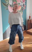 Edle Designer-Jeans, Stonewash, von Rundholz