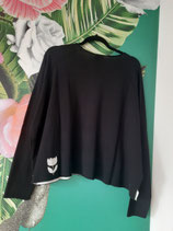 Pulli, Tulpen Print, RUNDHOLZ BLACK LABEL