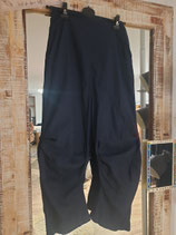 Designer- Hose, Navy, Rundholz Dip