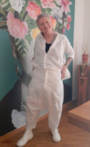 Designer- Hose, Offwhite, RUNDHOLZ BLACK LABEL