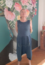 Jumpsuit, Jeans, von Pluslavie
