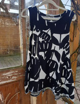 Designer-Top, Black Print, RUNDHOLZ BLACK LABEL