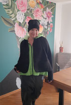 Fleecejacke Homey, Oversize, von Pluslavie