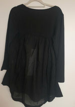 T-Shirt mit Rückenfalten RUNDHOLZ BLACK LABEL