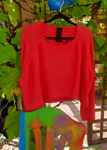 Designer- Pullover, Blume, RUNDHOLZ BLACK LABEL