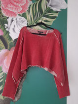 Edler Designer-Pullover, Leinenoptik, von Rundholz