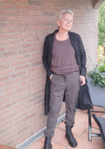 Designer- Hose, Flamingo, Rundholz Dip