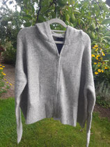Designer- Strickjacke, Kapuze, RUNDHOLZ BLACK LABEL