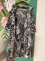 Designer-Kleid, Print, Oversize, RUNDHOLZ BLACK LABEL