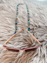 Bril lanyard in Zulu parels