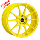 7,5x17" ET38 AUTEC WIZARD ATOMIC YELLOW MINI Clubman R55