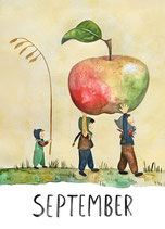 Monatskarte "September"