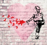 Schablone - Banksy "Spray Soldier"