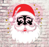 Stencil "Santa Face"