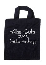 Stofftasche klein Geburtstag