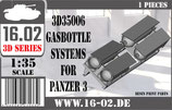 3D35006 Gasbottlesystems for Panzer 3 and Stug 3