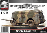 3D72002 Flugbetriebsstoff-Kesselwagen Anhänger (Ah. 454)