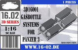 3D16001 Gasbottlesystems for Panzer 3