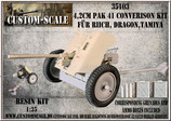 35103 4,2 cm Pak 41 converison Kit für Riich, Dragon Tamiya