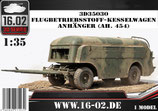 3D35030 Flugbetriebsstoff-Kesselwagen als Anhänger (Ah. 454)