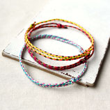 Fußband im Surfer Look - bunter Fußschmuck für Sommer & Strand