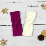 Gestricktes Stirnband mit Twist ~ Herbst | Winter