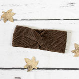 Gestricktes Stirnband mit Twist ~ Herbst | Winter