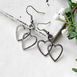 Silver Hearts • Ohrhänger | Ohrschmuck