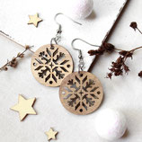 Ohrringe Schneeflocke • Ohrschmuck | Weihnachten