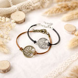 Armband Lebensbaum aus Leder