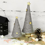 Deko Tannenbaum aus Wolle in zwei Größen ~ Weihnachtsdeko | Weihnachten