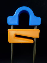 AmokTS K2-Key; 1 x Set Edelstahl