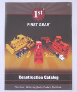 2009 First Gear Construction catalog of construction equipment and trucks