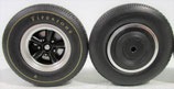 Tire Acme 5 Spoke Mag Wheel Set 1/18