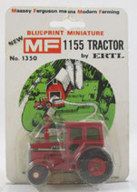 Massey Ferguson 1155 Tractor Blueprint Card Ertl