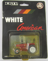 White American Tractor w/ Rops