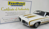 1972 Oldsmobile Hurst Pace Car Lane